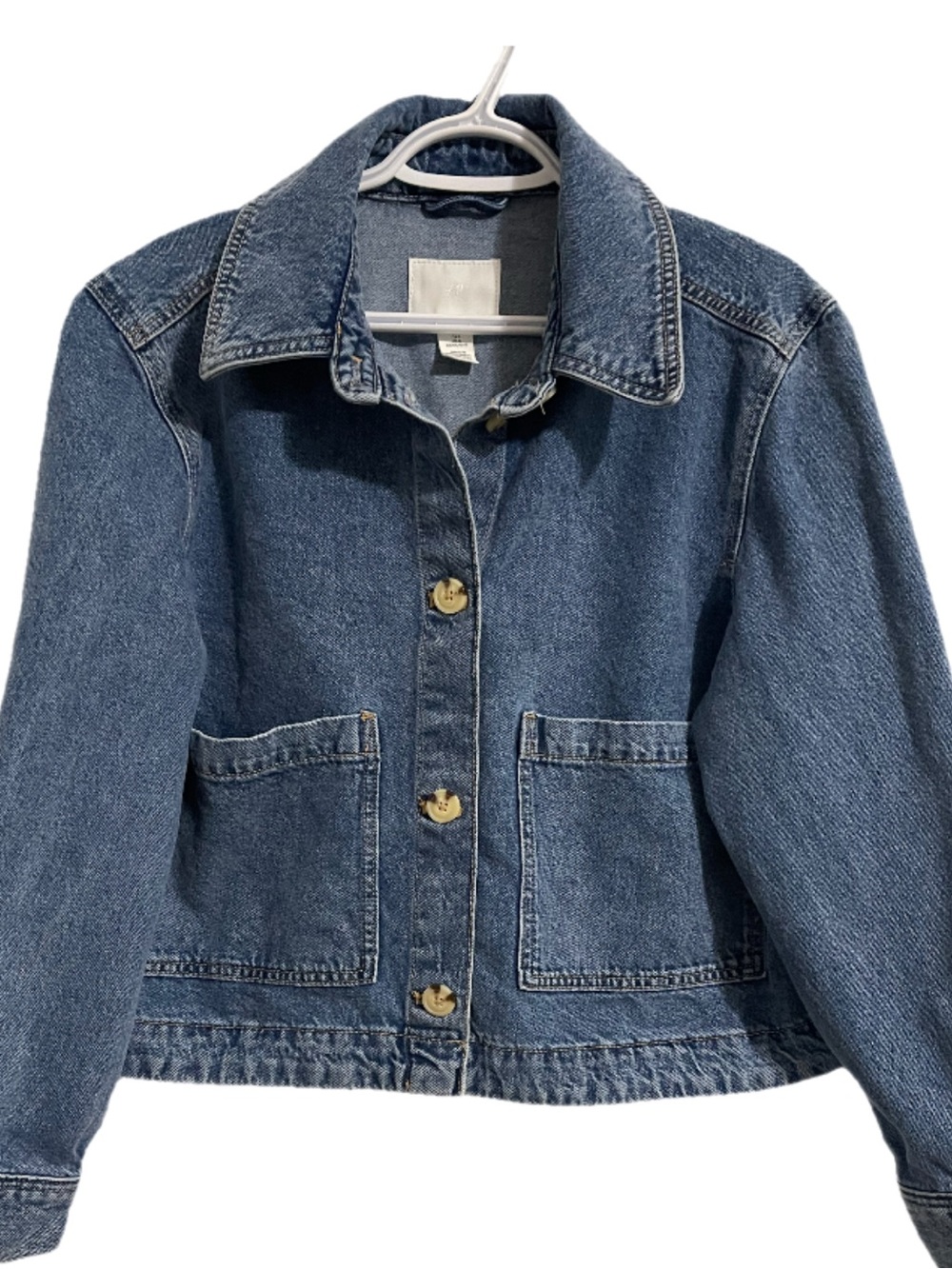 H&M Women's Blue Denim Jacket